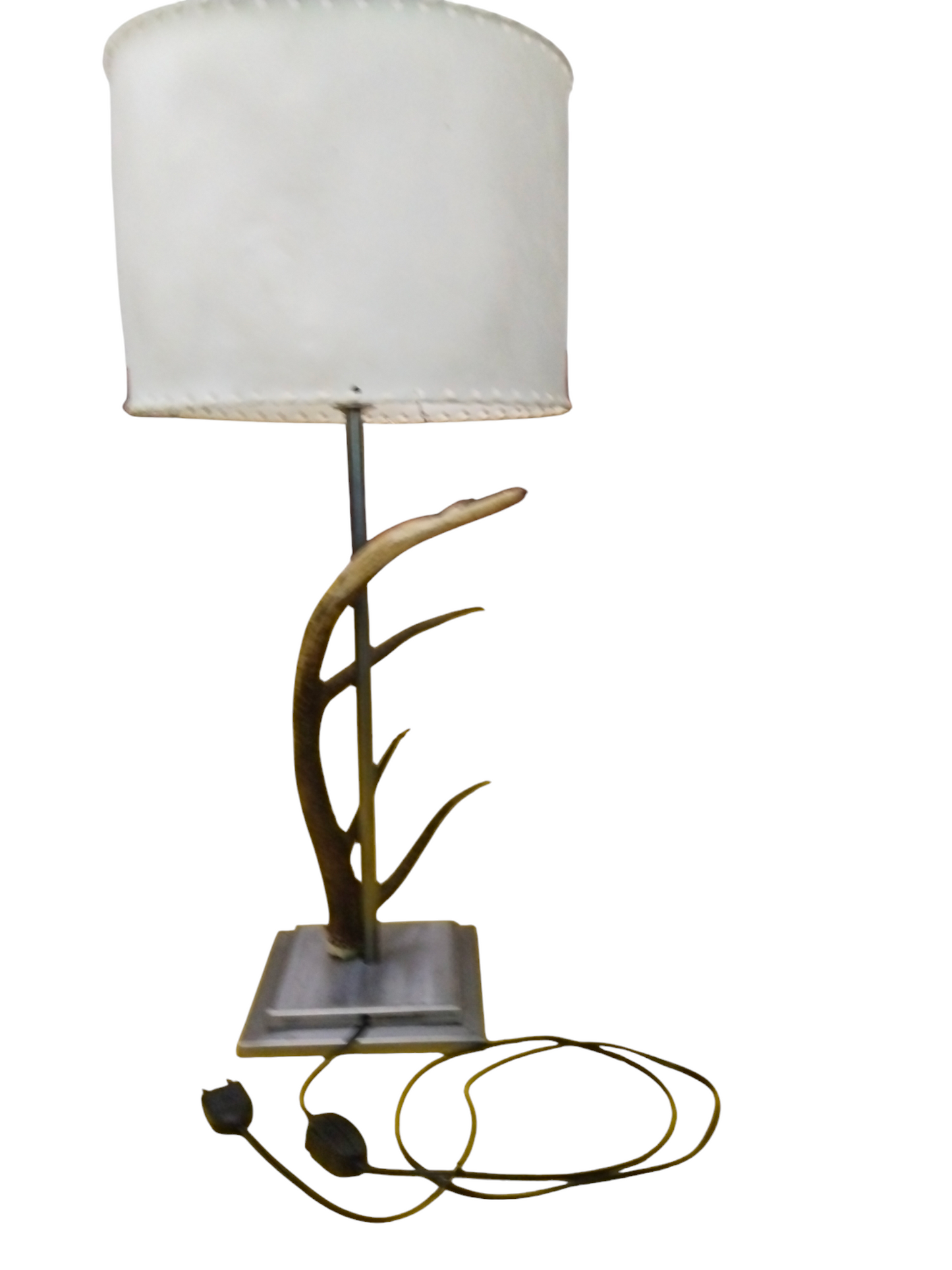 Lámpara de Sobremesa Ciervo Rojo 77 cm.