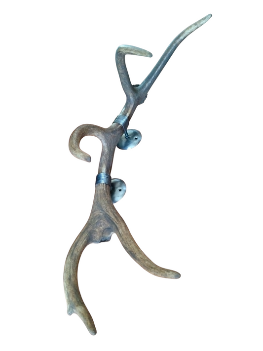 Perchero con Alambrado de Asta de Ciervo 82 cm.